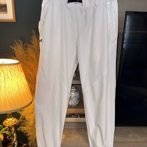 Under Armour Women's White Track Pants